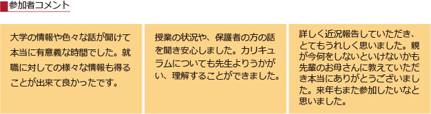 参加者コメント